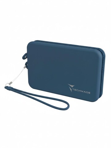 Techmade Digital Watch 'Glow Smartwatch mit passender Pochette' in Blue