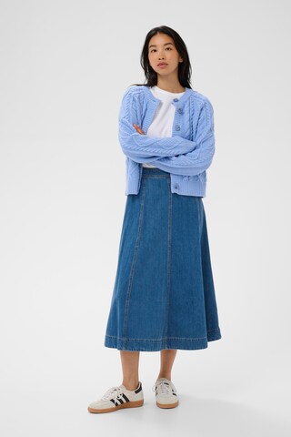 Part Two Gebreid vest 'Zayra' in Blauw