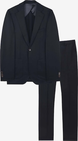 Scalpers Regular Anzug in Blau: predná strana