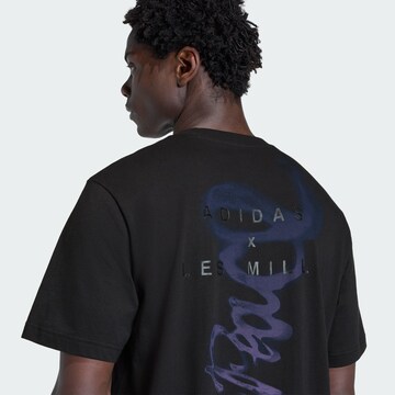 ADIDAS PERFORMANCE Functioneel shirt 'Les Mills Mind' in Zwart