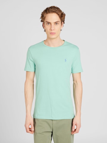 Polo Ralph LaurenRegular Fit Majica - zelena boja: prednji dio