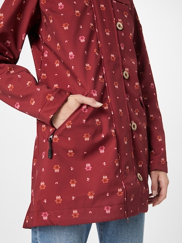 Veste fonctionnelle 'Wild Weather' Blutsgeschwister en rouge