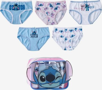Disney Lilo & Stitch Onderbroek 'Disney Stitch Girls Briefs 5-Pack – Multicolor' in Gemengde kleuren: voorkant