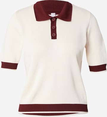 ONLY - Jersey 'ONLALICE' en beige: frente