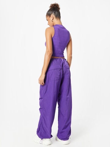 TOMMY HILFIGER Loose fit Trousers in Purple