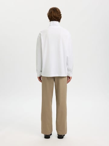 T-Shirt SELECTED en blanc