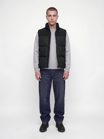 melns JACK & JONES Veste 'JJRAZE': no priekšpuses