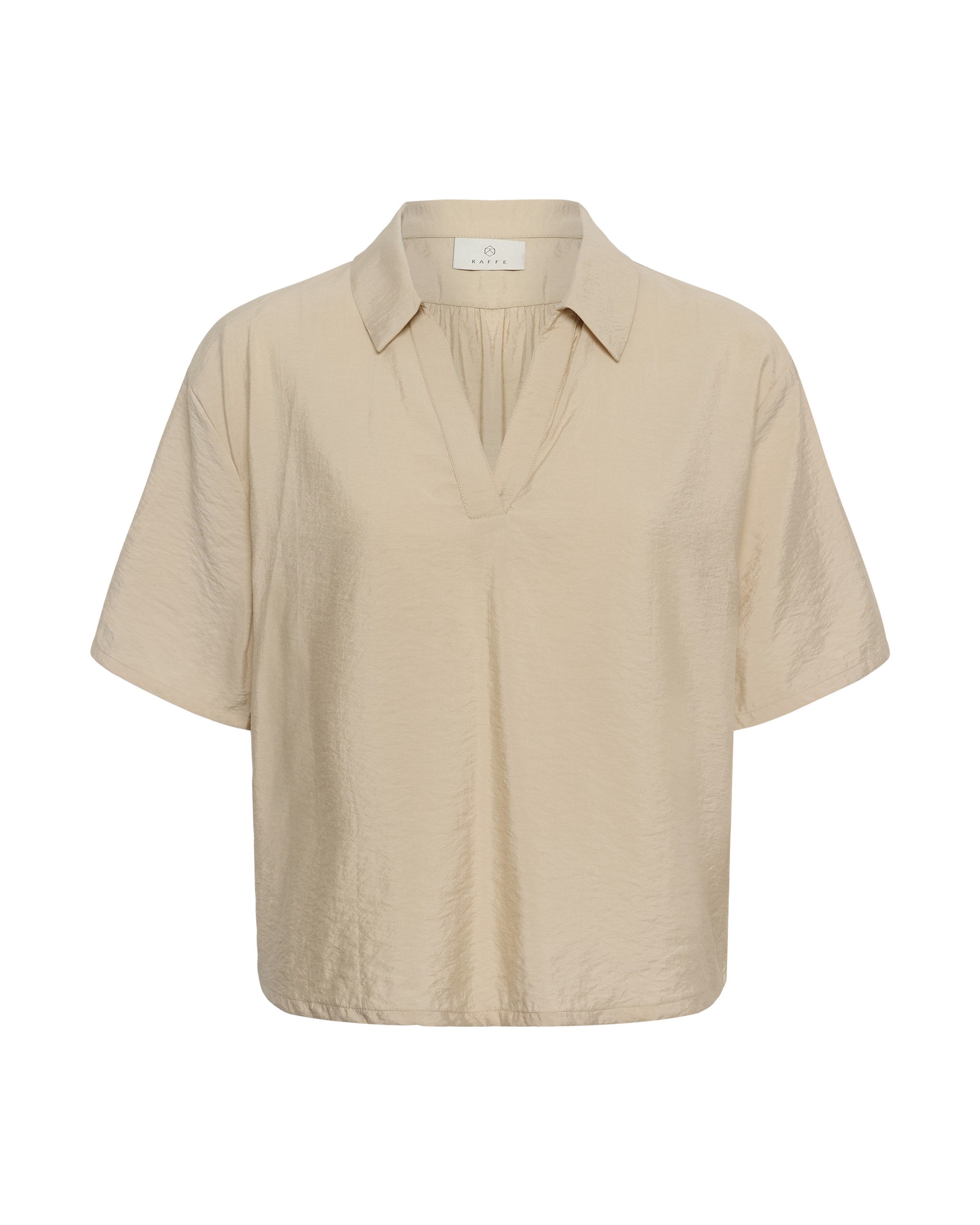 Kaffe Bluse 'Odeth' in Beige: Vorderseite