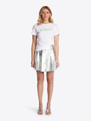 T-shirt Rich & Royal en blanc