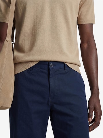 SELECTED Slimfit Chinosy 'SLHPOUL' w kolorze niebieski