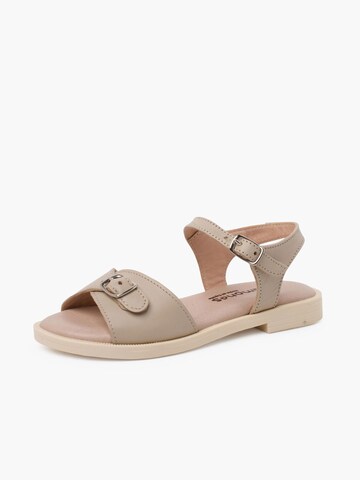 Sandales Pisamonas en beige