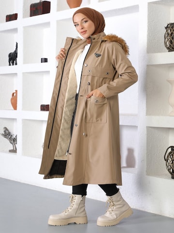 MODAMIHRAM Winter jacket in Grey: front
