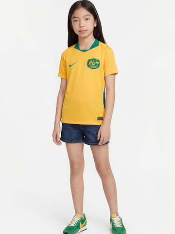 NIKE Performance shirt 'AUS  STAD HM' in Yellow: front