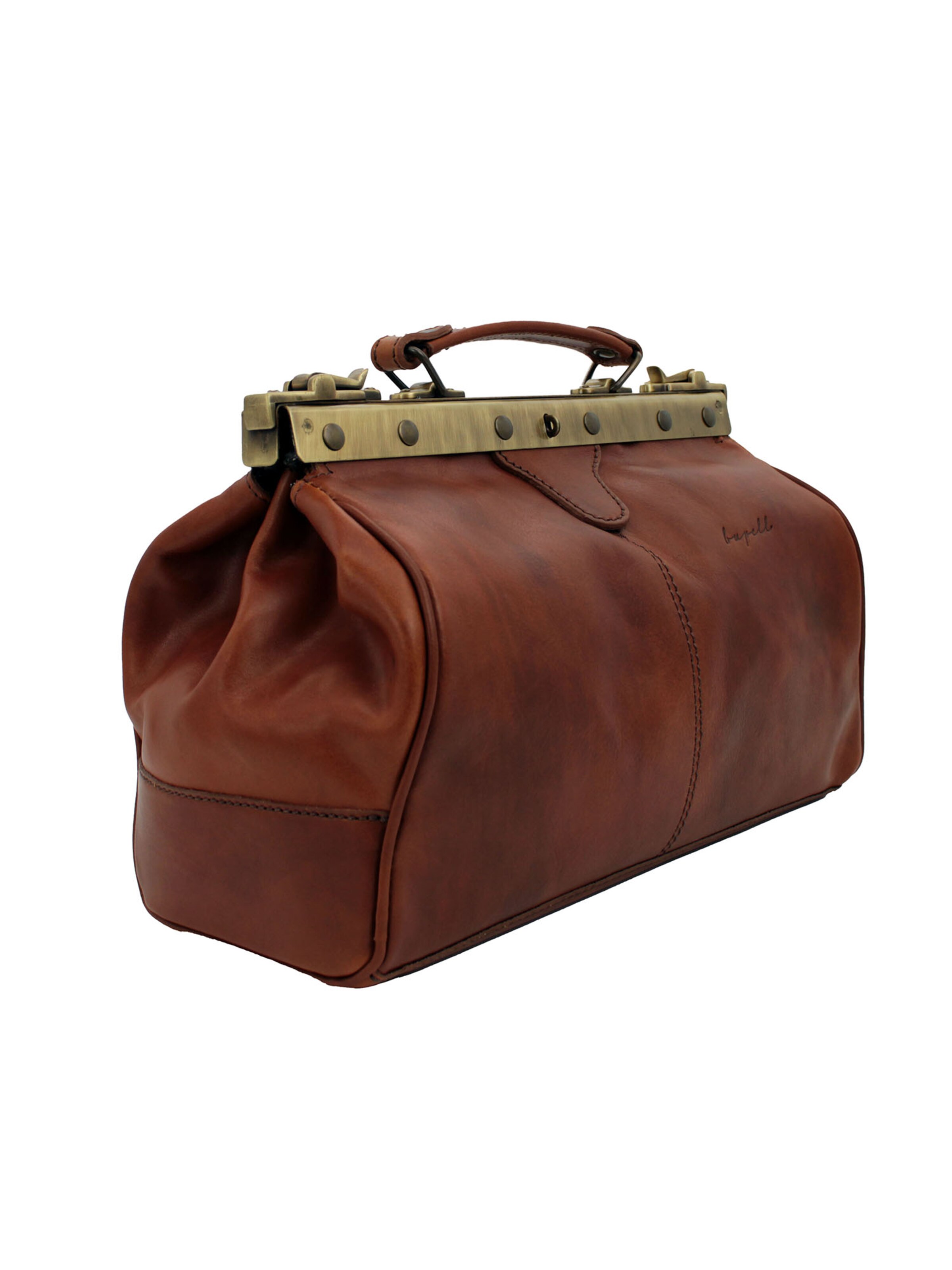 bupell Reisetasche 'Arzttasche Davide'‌‌‌‌‌ in Braun
