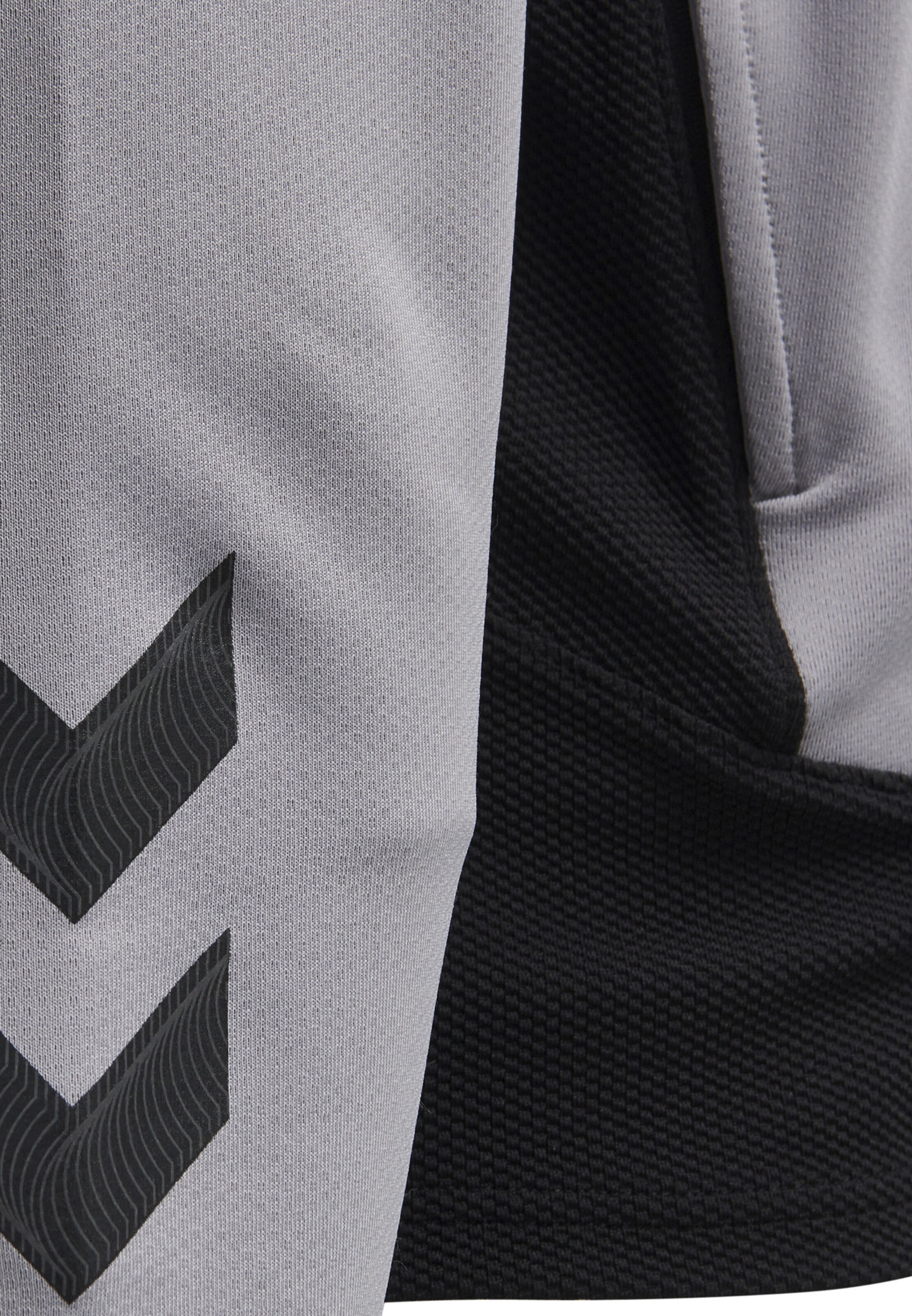 Hummel Sports sweat jacket 'Lead' in Grey