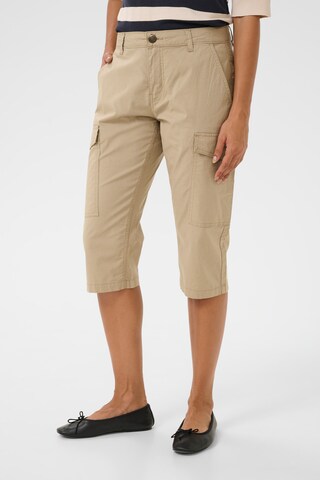 CULTURE regular Bukser i beige