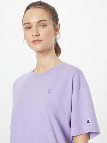 T-shirt Champion Authentic Athletic Apparel en violet
