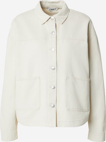 ONLY - Chaqueta de entretiempo en beige: frente