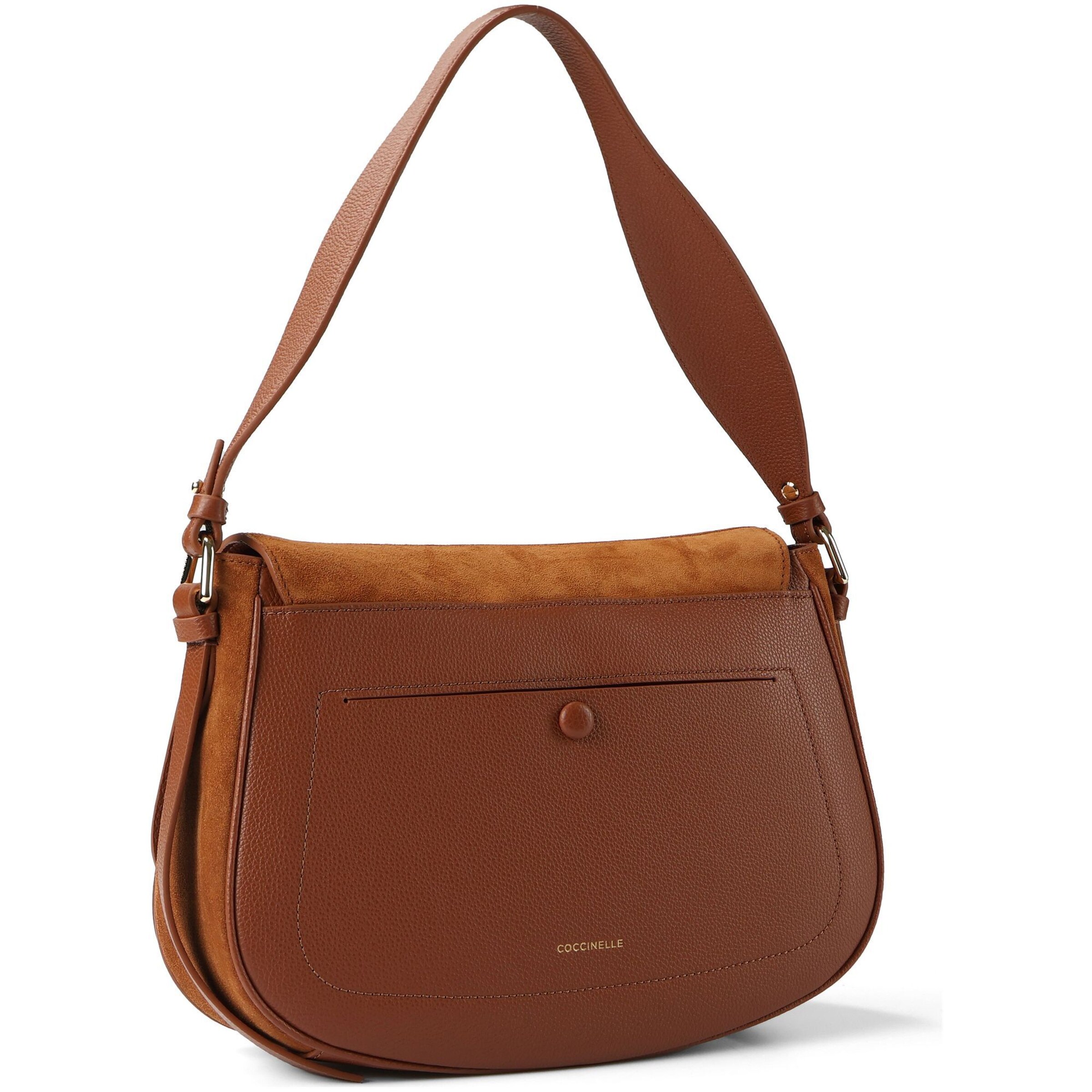 Coccinelle Handtasche 'Mavery' in Braun