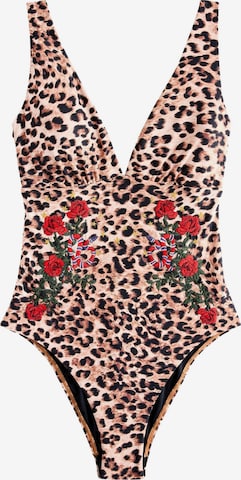 Rockett St George Kolmio Uimapuku värissä ruskea: etupuoli