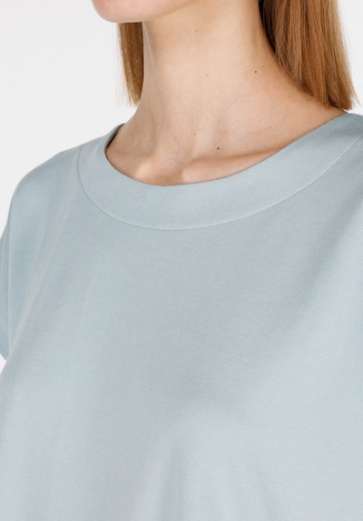 Colin's T-shirt en menthe, Vue avec produit