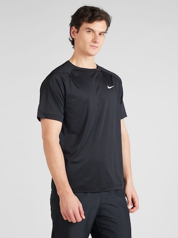 melns NIKE Sporta krekls 'READY': no priekšpuses