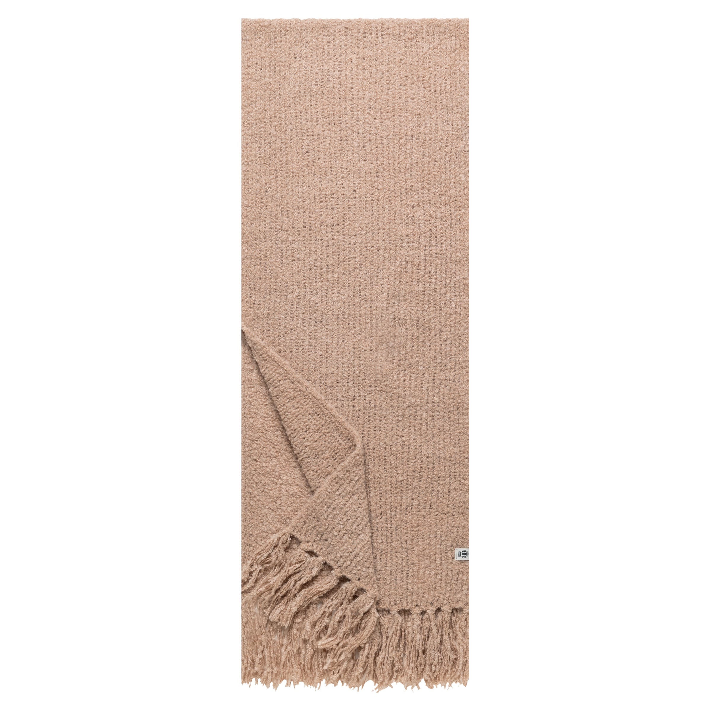 Roeckl Scarf 'CLASSIC BOUCLÉ' in Beige: front