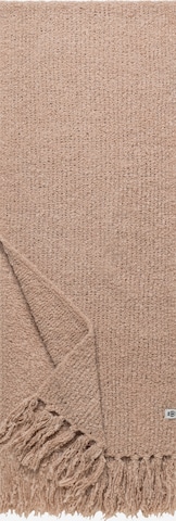 Écharpe 'CLASSIC BOUCLÉ' Roeckl en beige : devant
