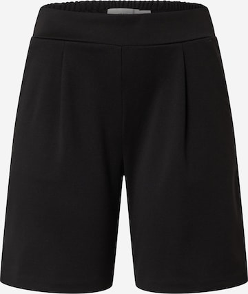 ICHI Regular Shorts 'Kate' in Schwarz: predná strana