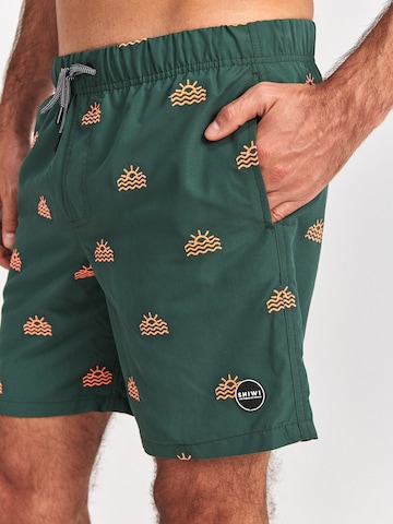 Shiwi Badshorts i grön