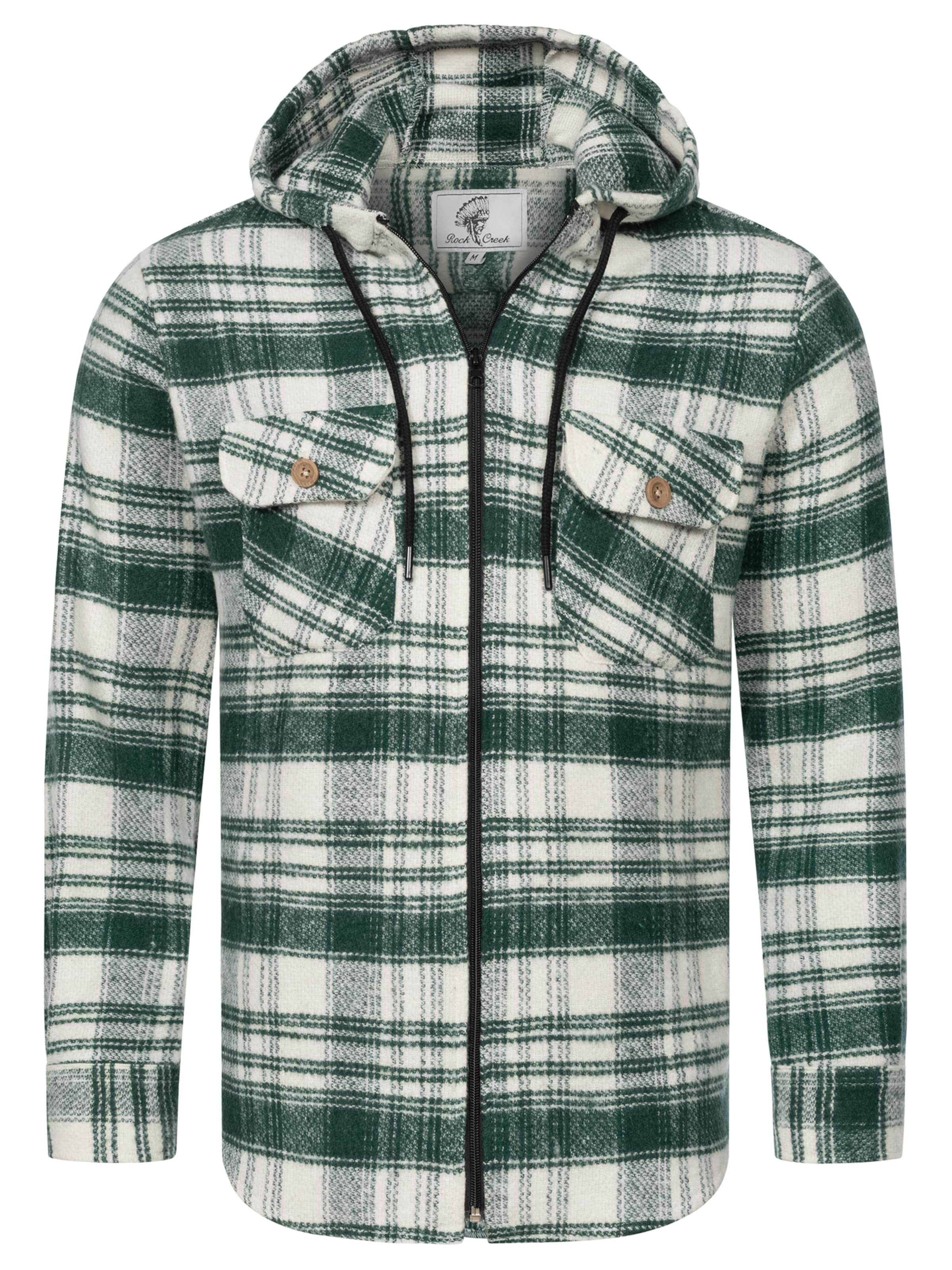 Rock Creek Hemd in Grün: Vorderseite