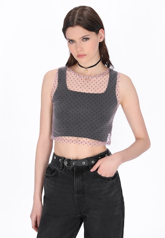 myMo ROCKS Top in Roze: voorkant