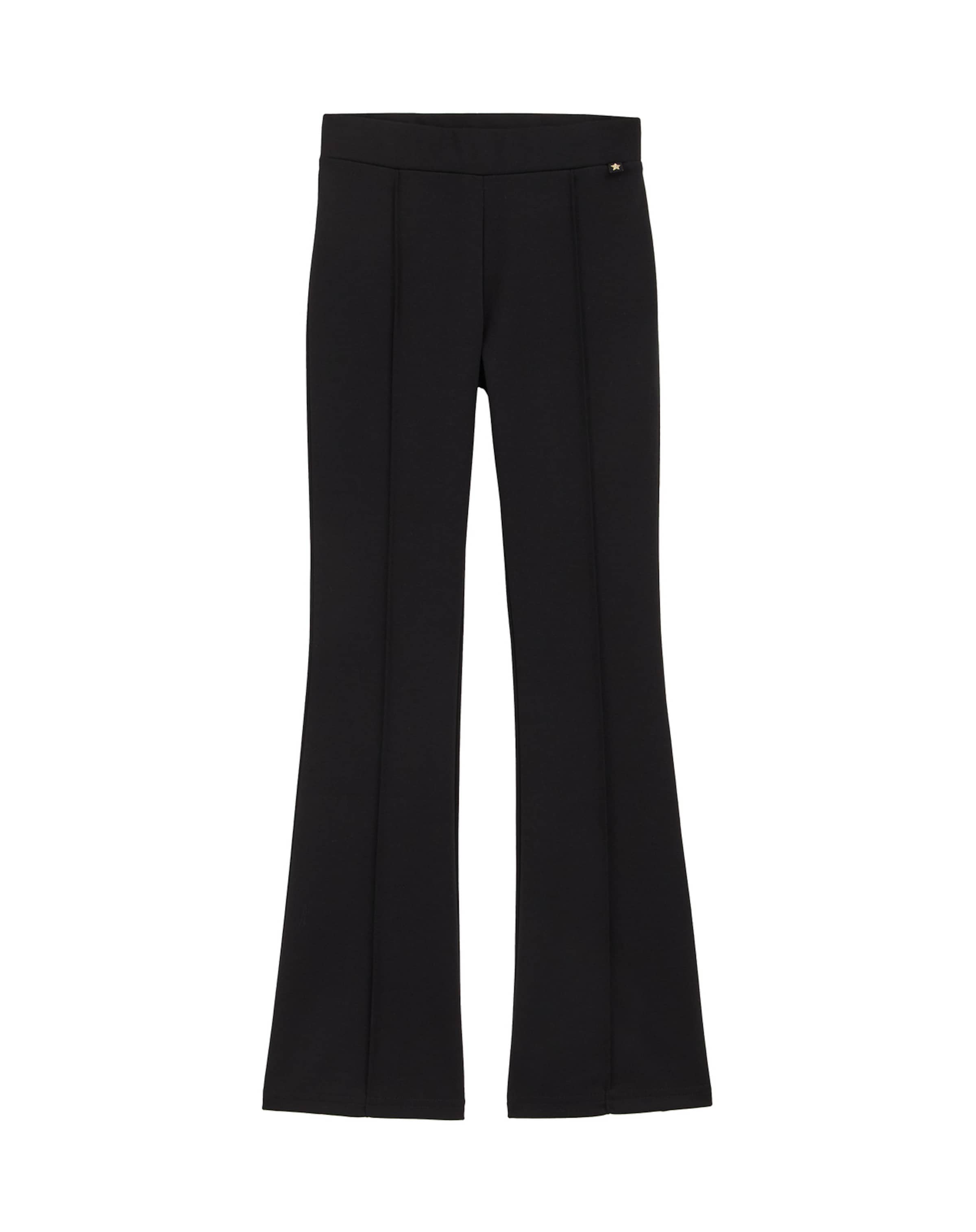 WE Fashion Flared Leggings - fekete: elől