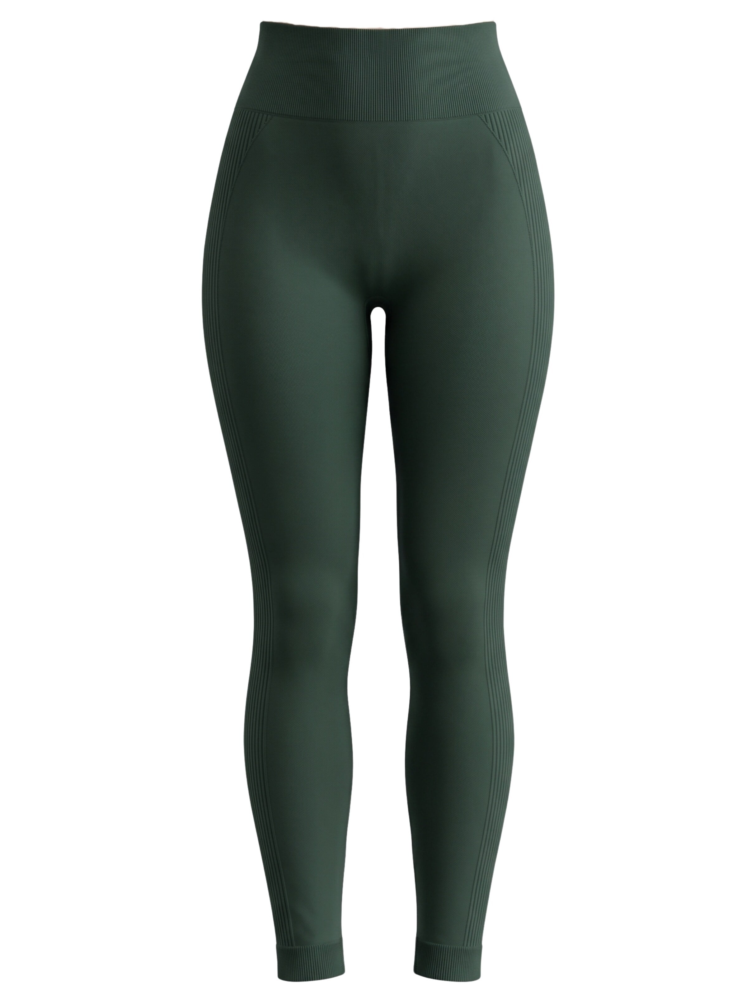 WULIBIKE Skinny Leggings in Green: front