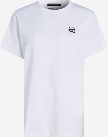 Karl Lagerfeld Bluser & t-shirts ' Ikonik 2.0' i hvid: forside