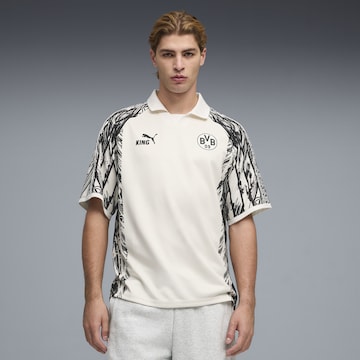 Maillot 'Borussia Dortmund King' PUMA en blanc : devant