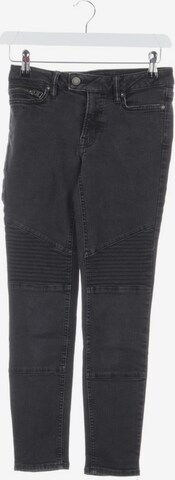 All Saints Spitalfields Jeans 24 in Schwarz: predná strana