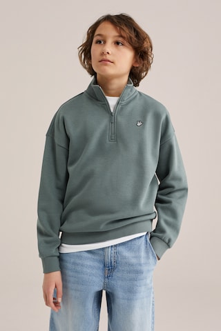 žalia WE Fashion Megztinis be užsegimo: priekis