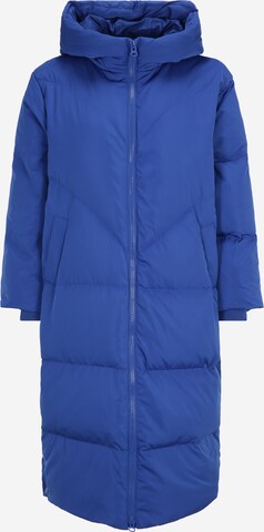 Y.A.S Petite Winter Coat 'IRIMA' in Blue: front