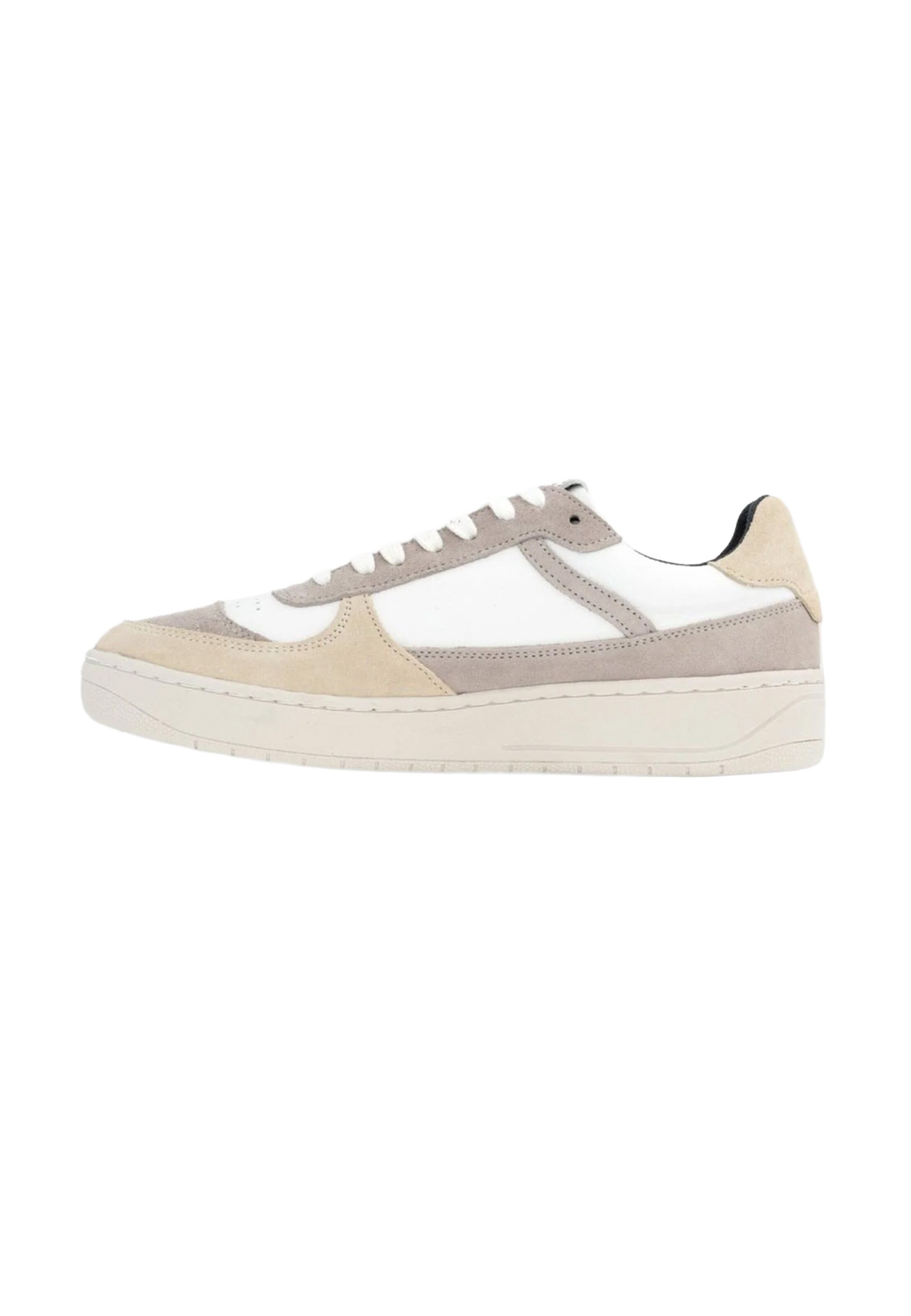 Baskets basses 'Zeta' Morrison en beige : devant