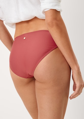 Pantaloncini per bikini 'Rome' di s.Oliver in rosso