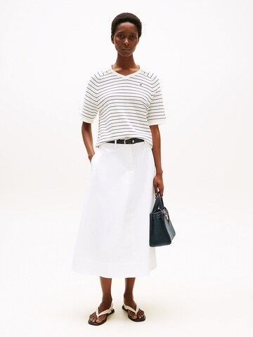 Jupe TOMMY HILFIGER en blanc