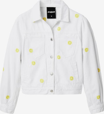 Veste mi-saison 'DITA' Desigual en blanc : devant