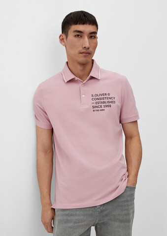 s.Oliver Shirt in Roze: voorkant