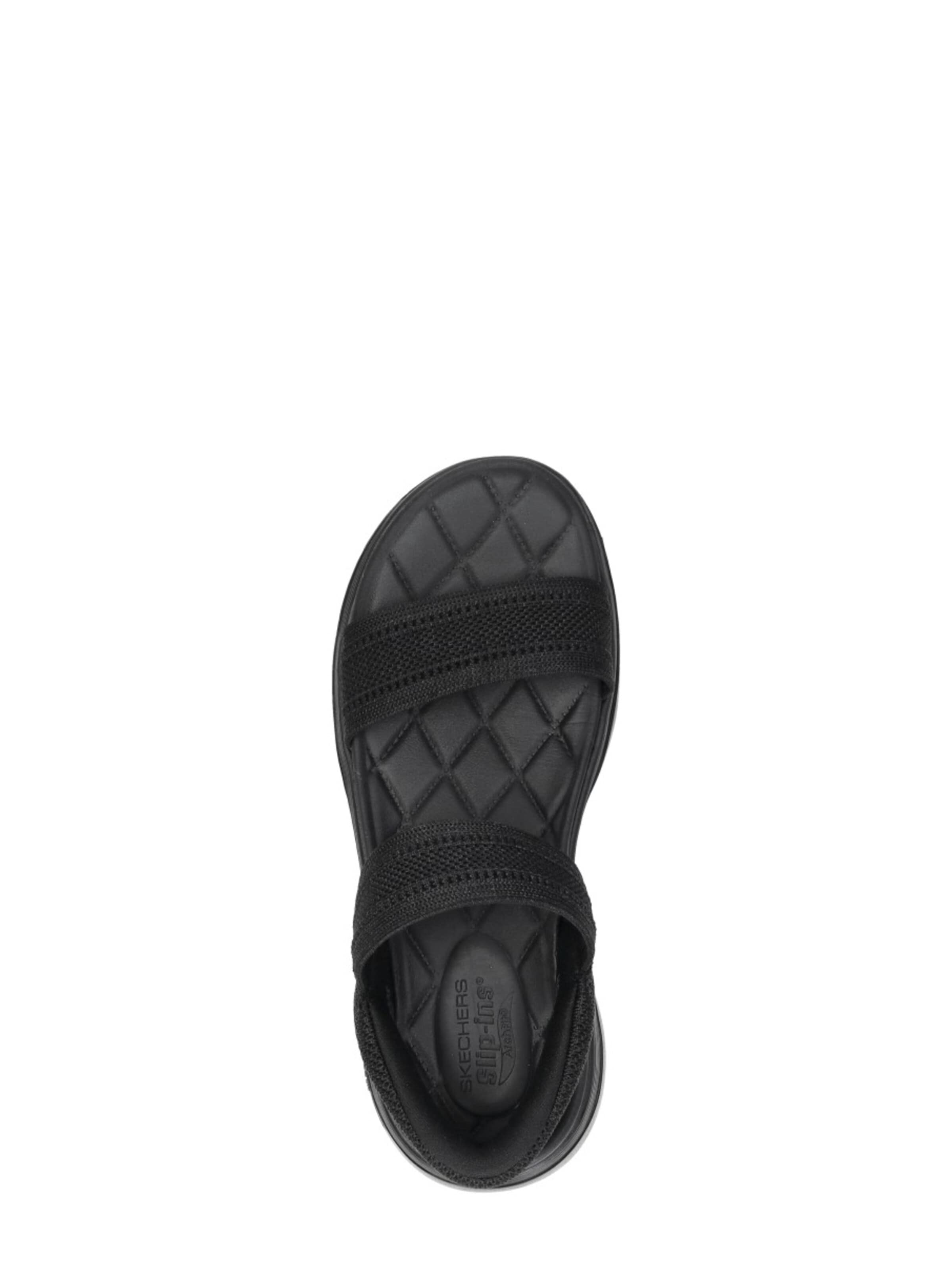 SKECHERS Sandaal 'Slip-Ins: Go walk Arch Fit 2.0' in Zwart