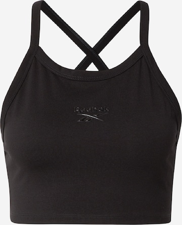 Reebok Топ в черно: отпред