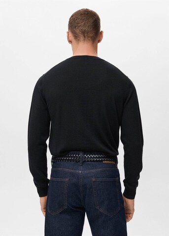MANGO MAN Sweater 'Willy' in Black