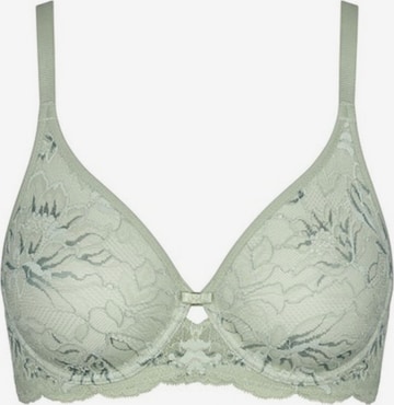 TRIUMPH T-shirt Bra in Green: front