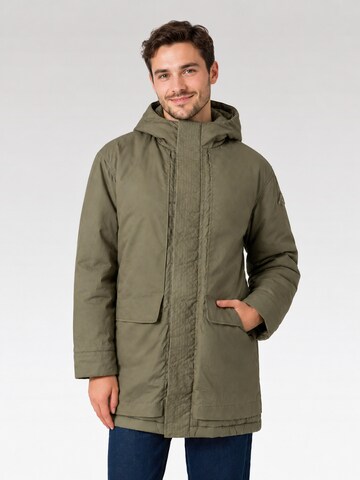 Veste fonctionnelle 'CURTI ' K-Way en vert : devant