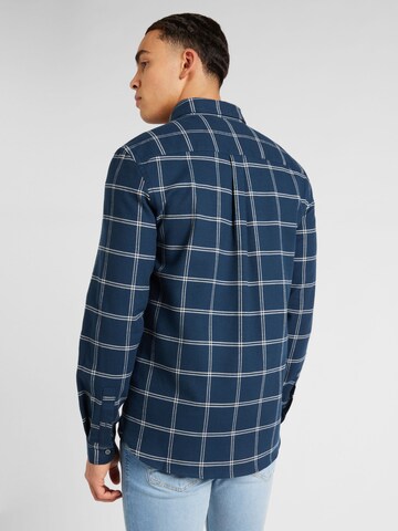 Lyle & Scott Slim fit Ing 'Windowpane' - kék